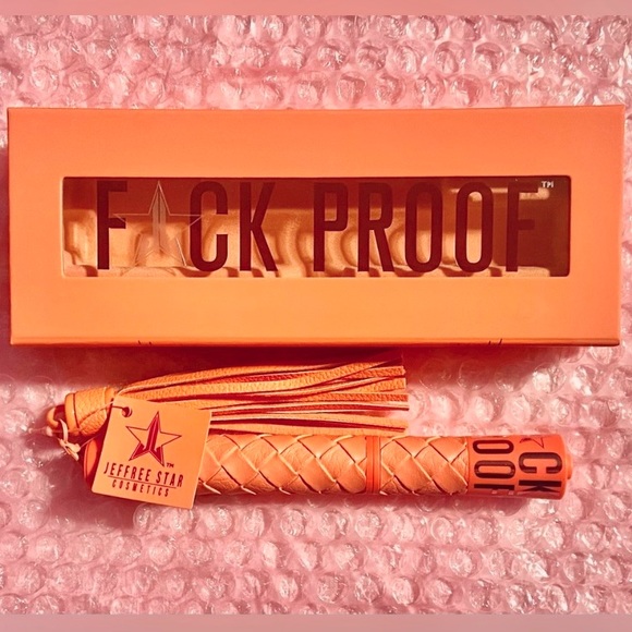 Jeffree Star Cosmetics F PROOF MASCARA BLOOD ORANGE Coral Eye Makeup Beauty NEW - Picture 11 of 11